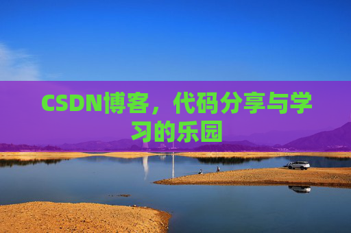 CSDN博客，代码分享与学习的乐园